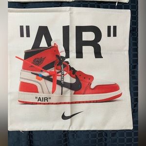 Nike off white Chicago colorway pillowcase sold separately one  30 or two for 50